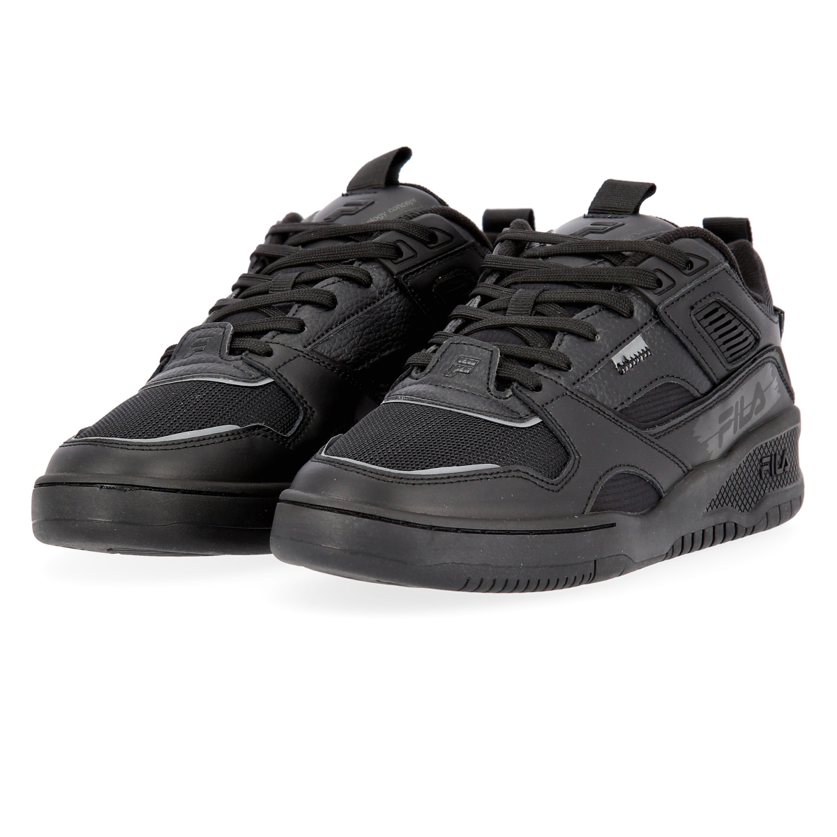 Zapatillas fila puestas sale