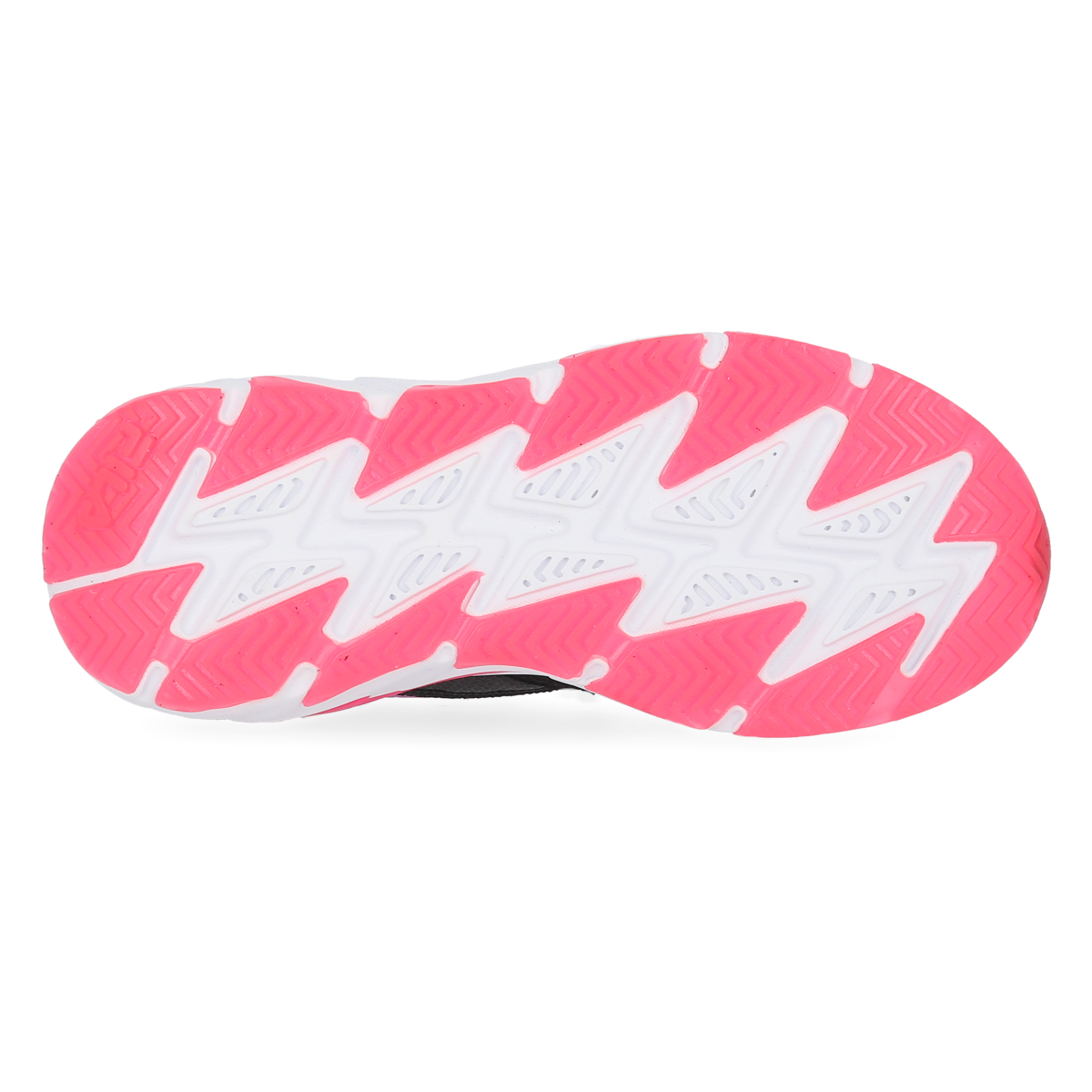 Zapatos fila blancos con rosado cheap letra