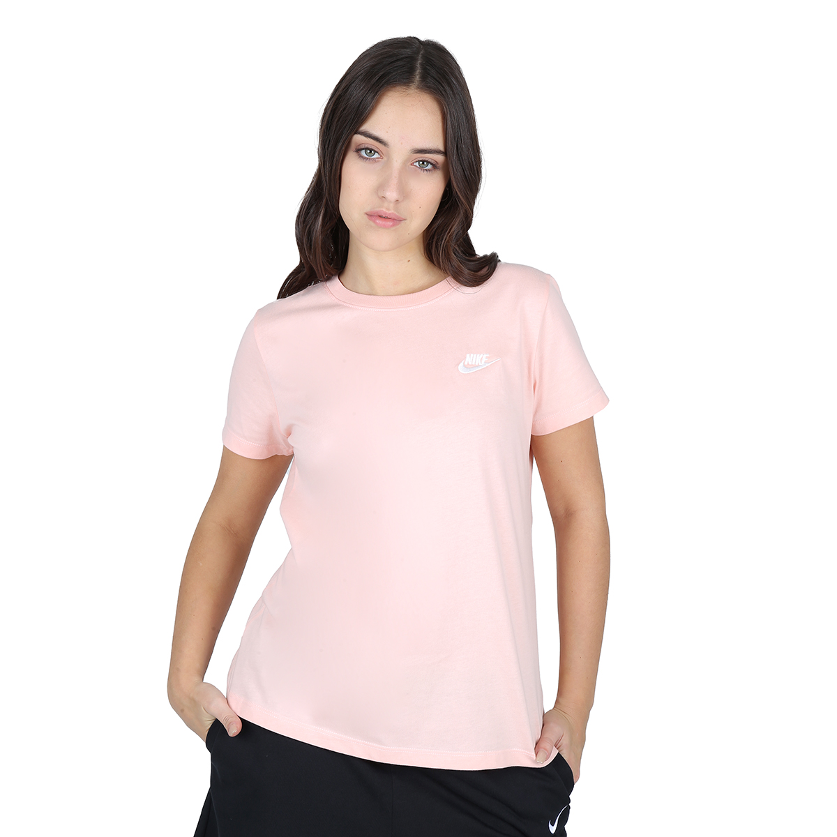 Remera rosa mujer shop