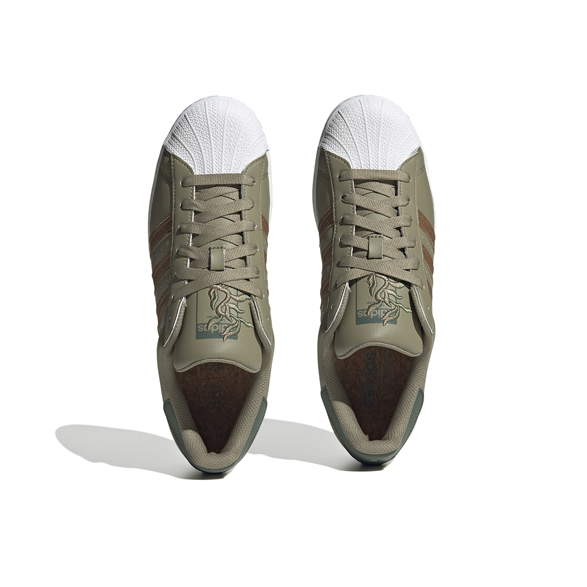Adidas superstar hombre olive online