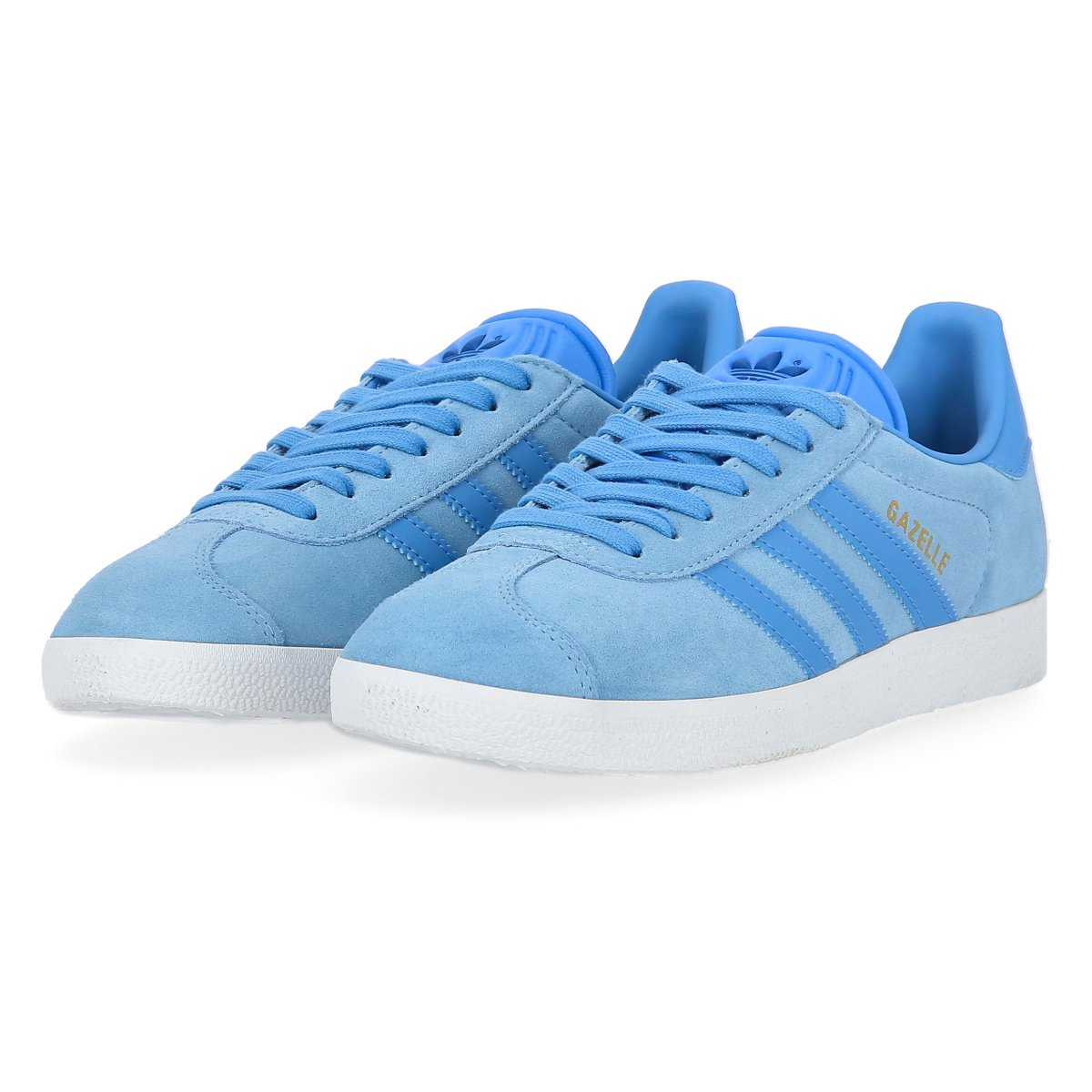 NUEVAS con CAJA ADIDAS HOMBRE TALLA 7 GAZELLE UNISEX ZAPATILLAS INFORMALES  AZUL GAMUZA PUNTO TURN