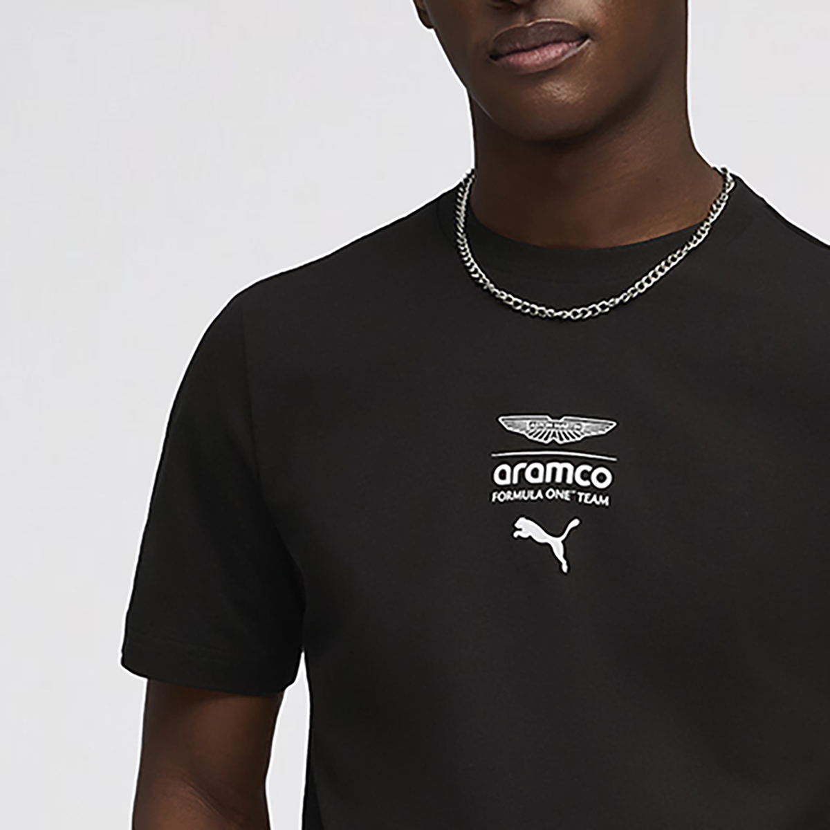 Remera Puma x Aston Martin Aramco F1 Essentials Hombre,  image number null