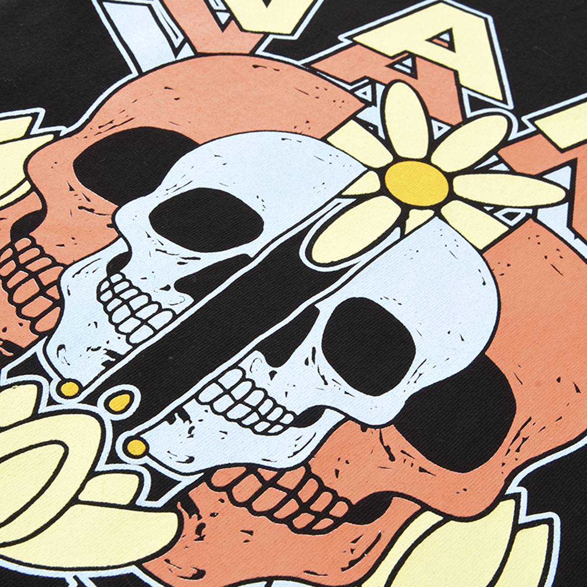 Remera Urbana Vans Skull Split Unisex,  image number null