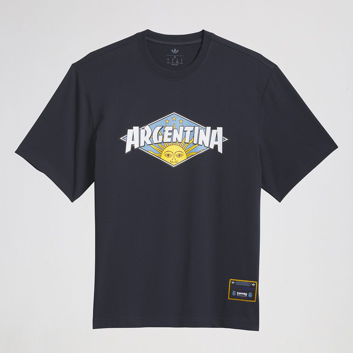Remera adidas Argentina x Thrasher algod&oacute;n,  image number null