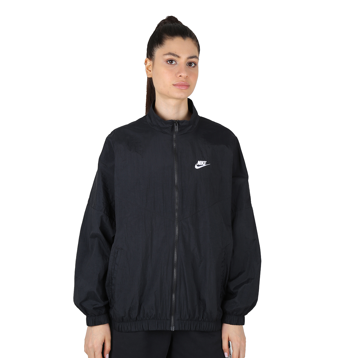 Campera Urbana Nike Sportswear Essential Windrunner Mujer,  image number null