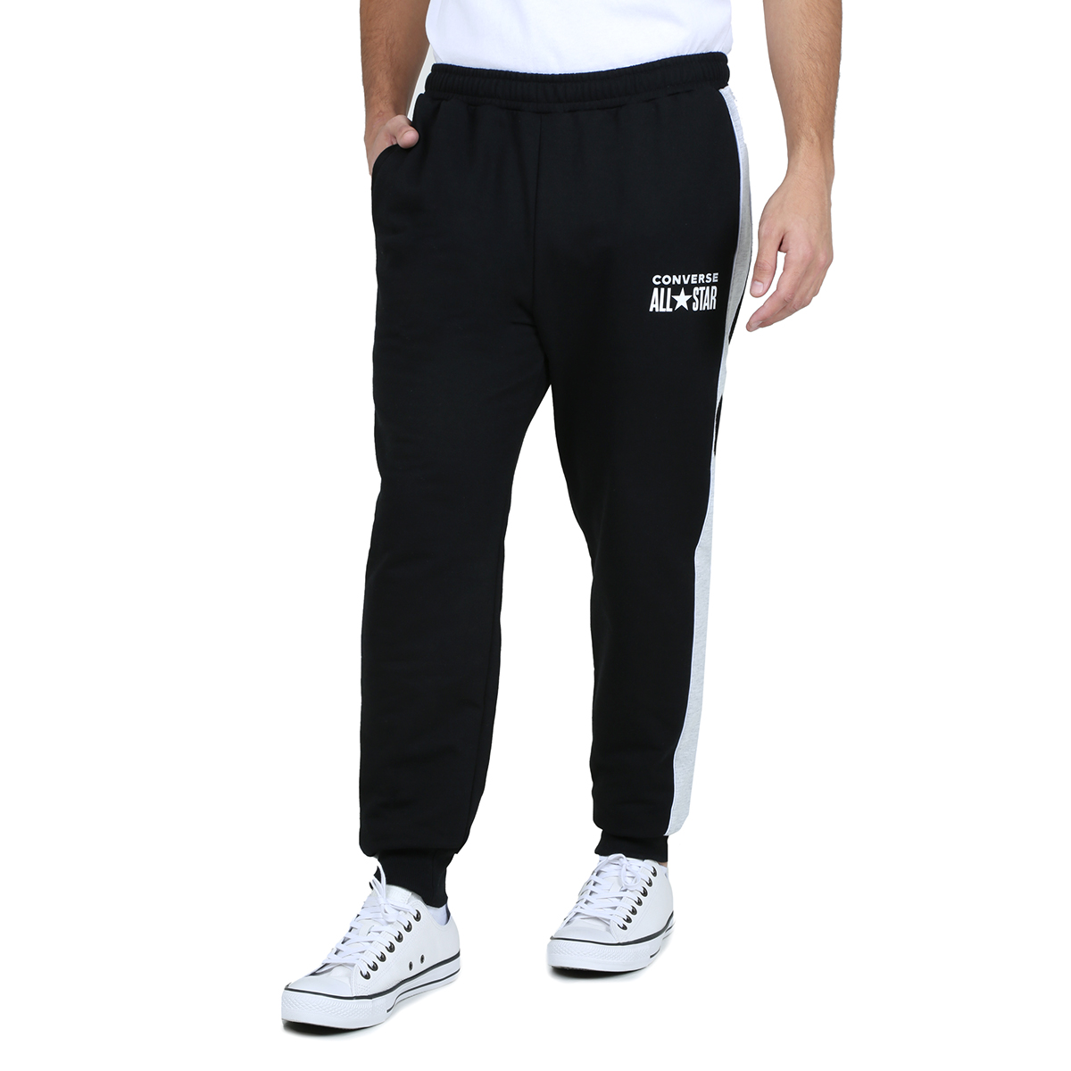Pantalón Converse All Star Lateral Stri,  image number null
