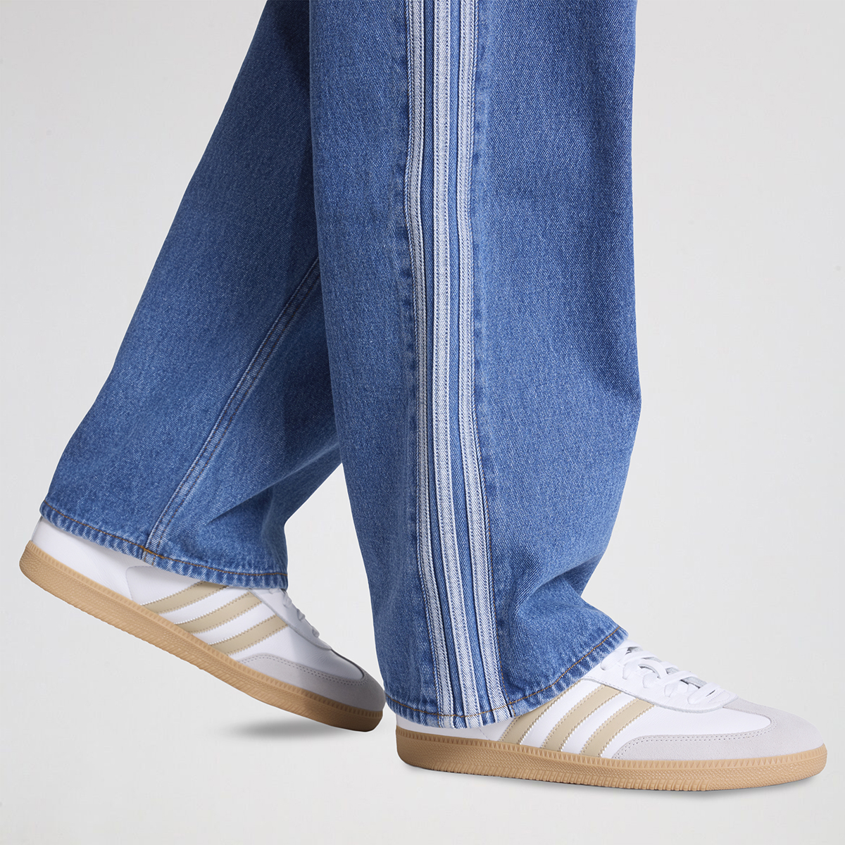 Pantal&oacute;n adidas Firebird Adicolor Denim Hombre,  image number null