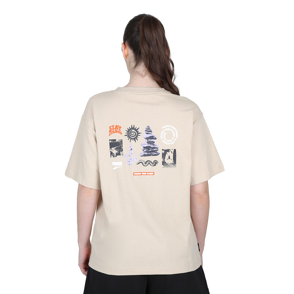 Remera Puma Downtown Relaxed Graphic,  image number null