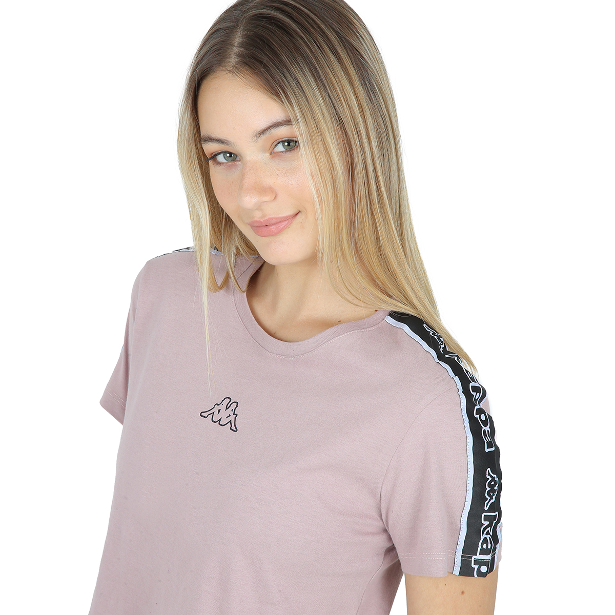 Remera Kappa Logo Tape Sarit Mujer,  image number null