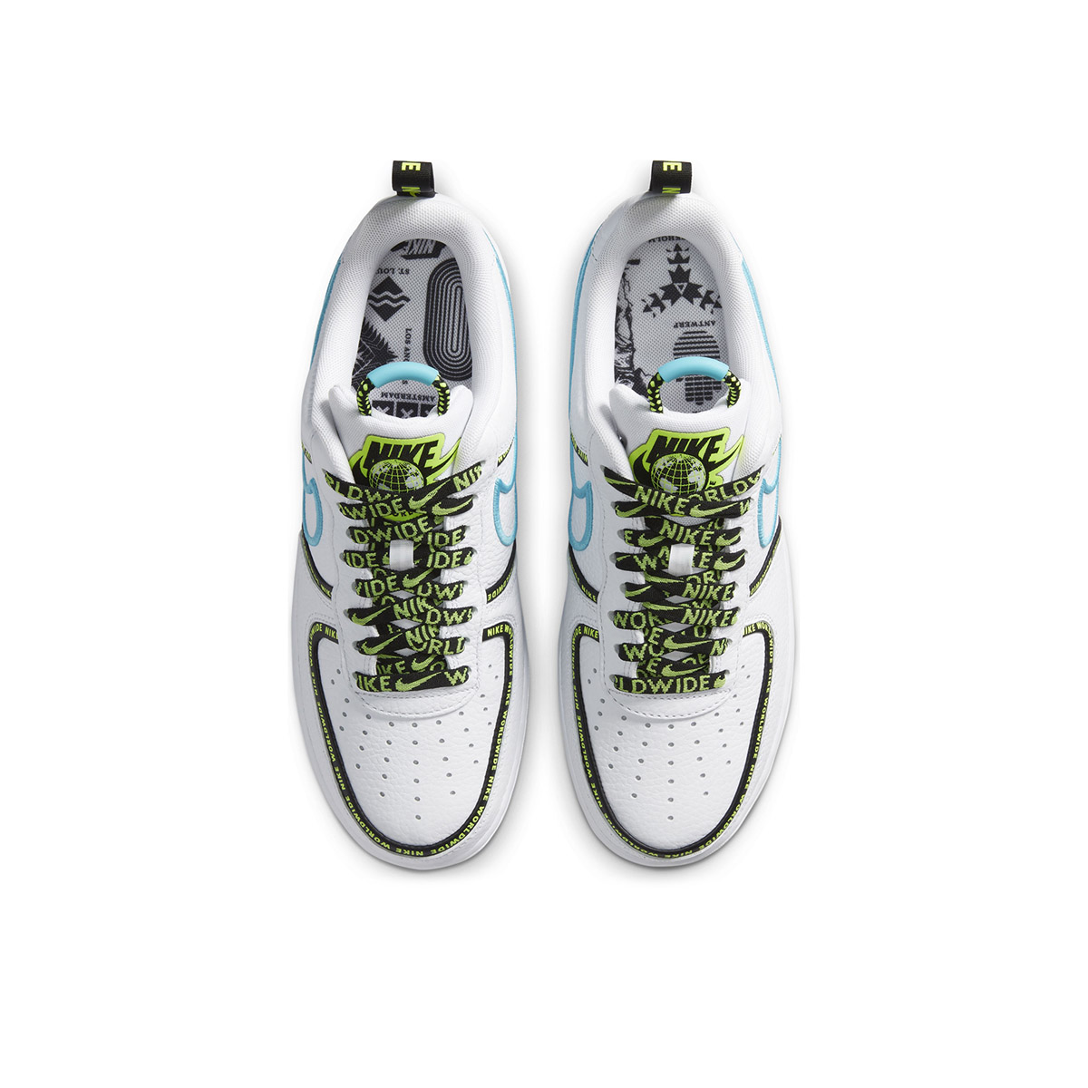 Zapatillas Nike Air Force 1 '07 Worldwide Blue Fury,  image number null