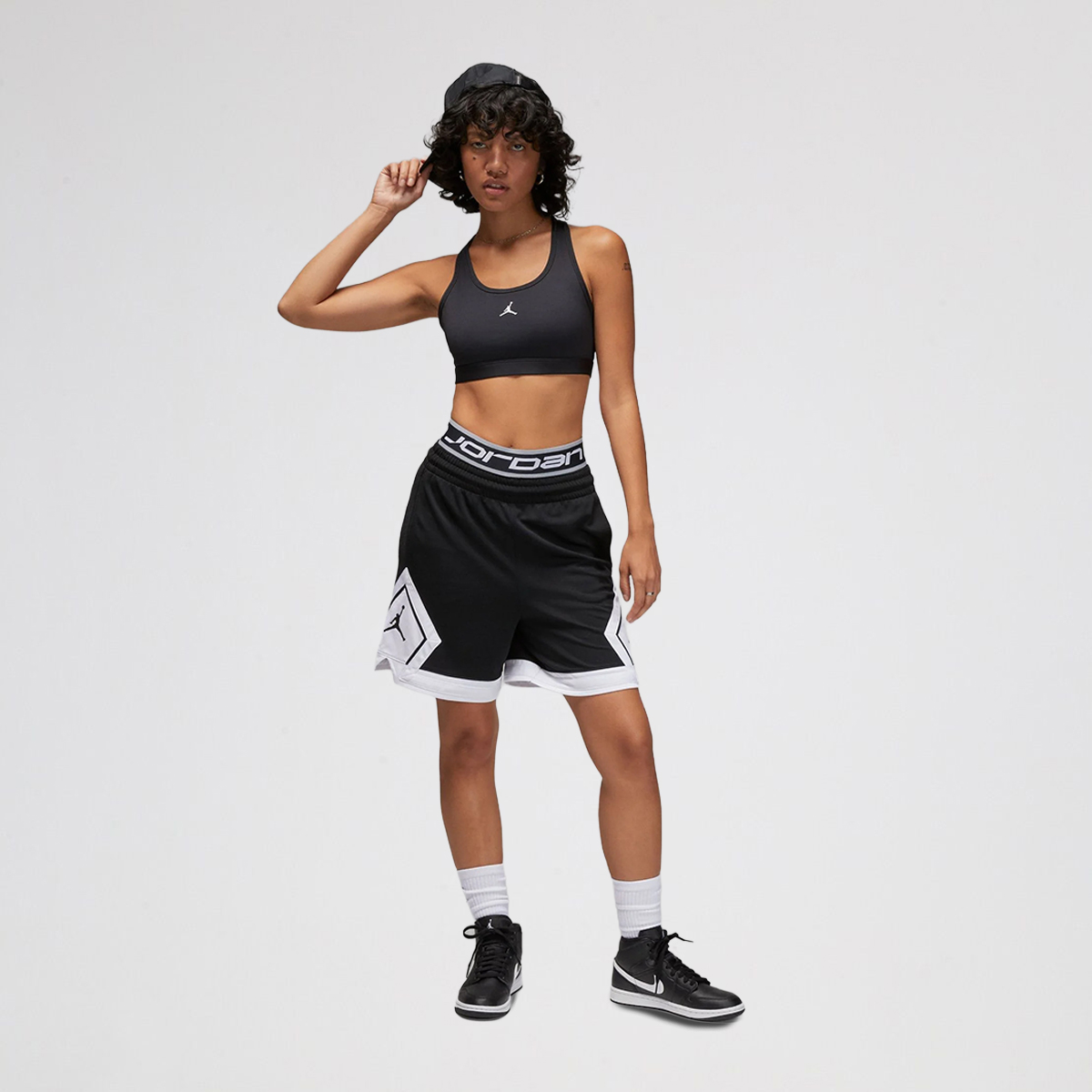 Top Jordan Sport Jumpman Soporte Medio Mujer,  image number null