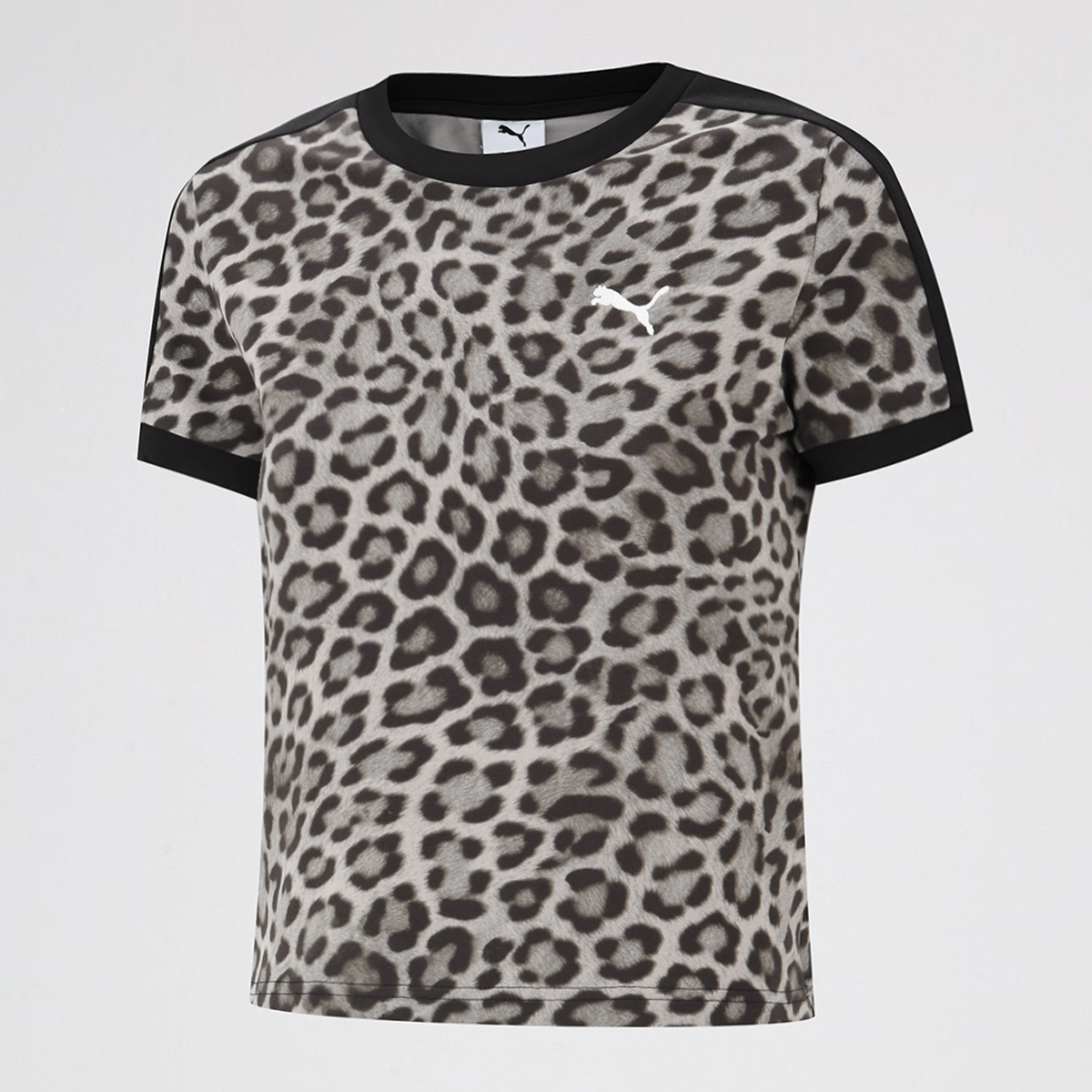 Remera Puma T7 Leo Luxe Slim Mujer,  image number null