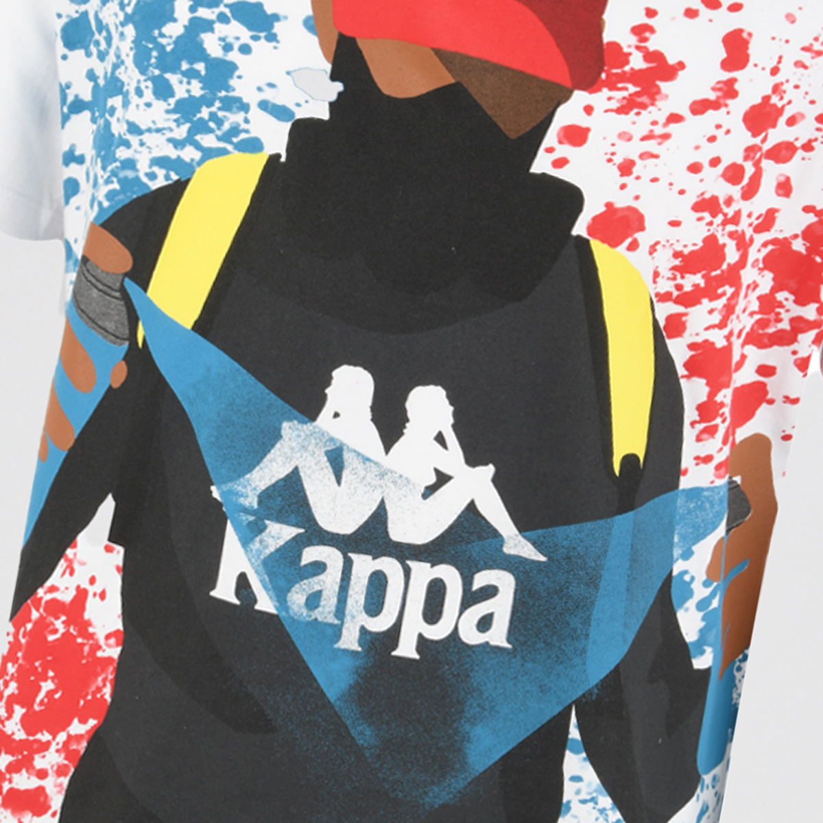 Remera Kappa Authentic Graphik Garrel Unisex,  image number null