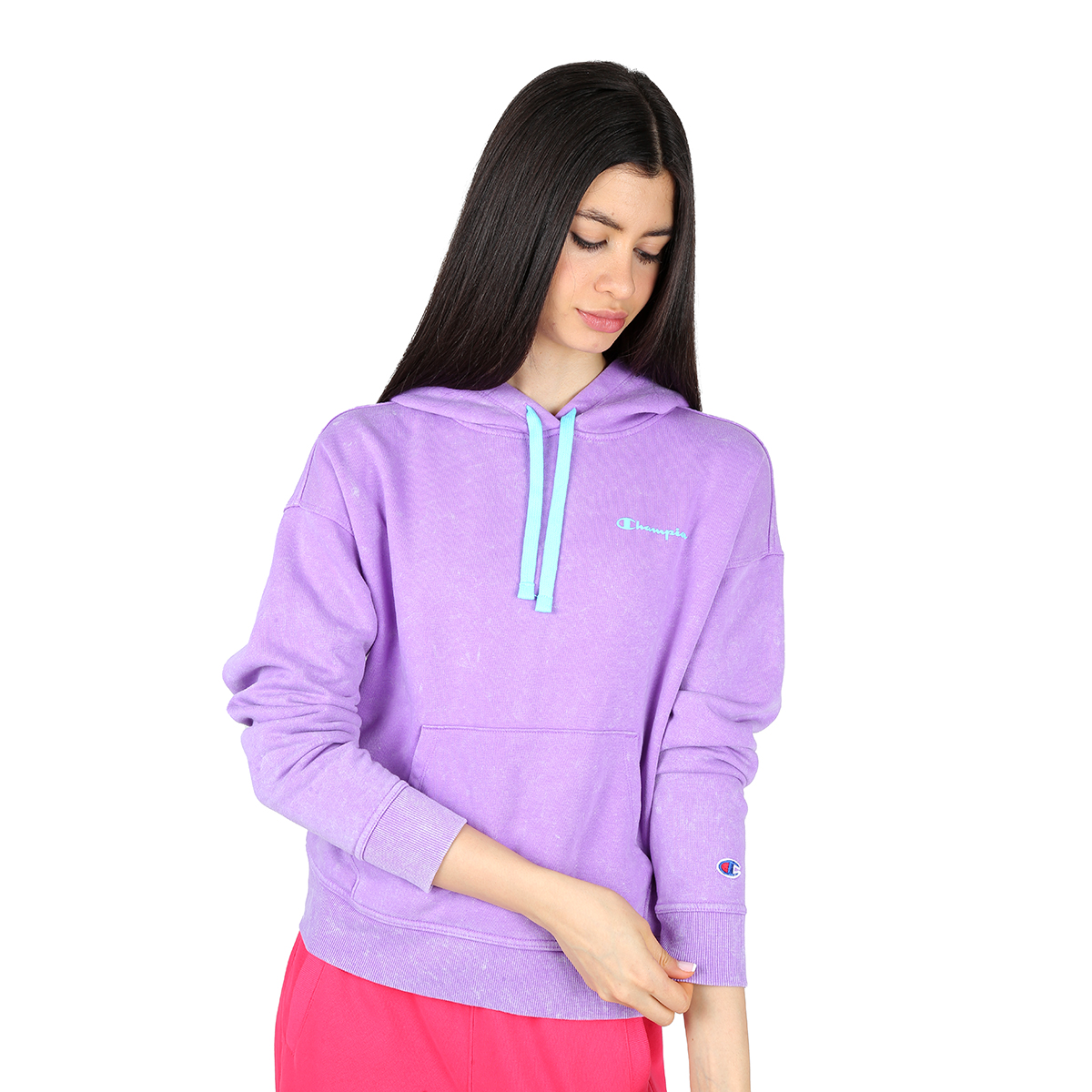 Buzo Champion Acid Wash Mujer,  image number null