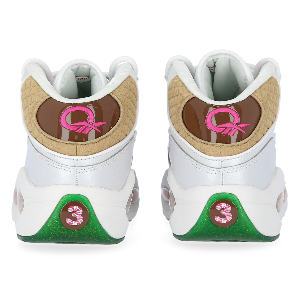 Tenis reebok question letra store