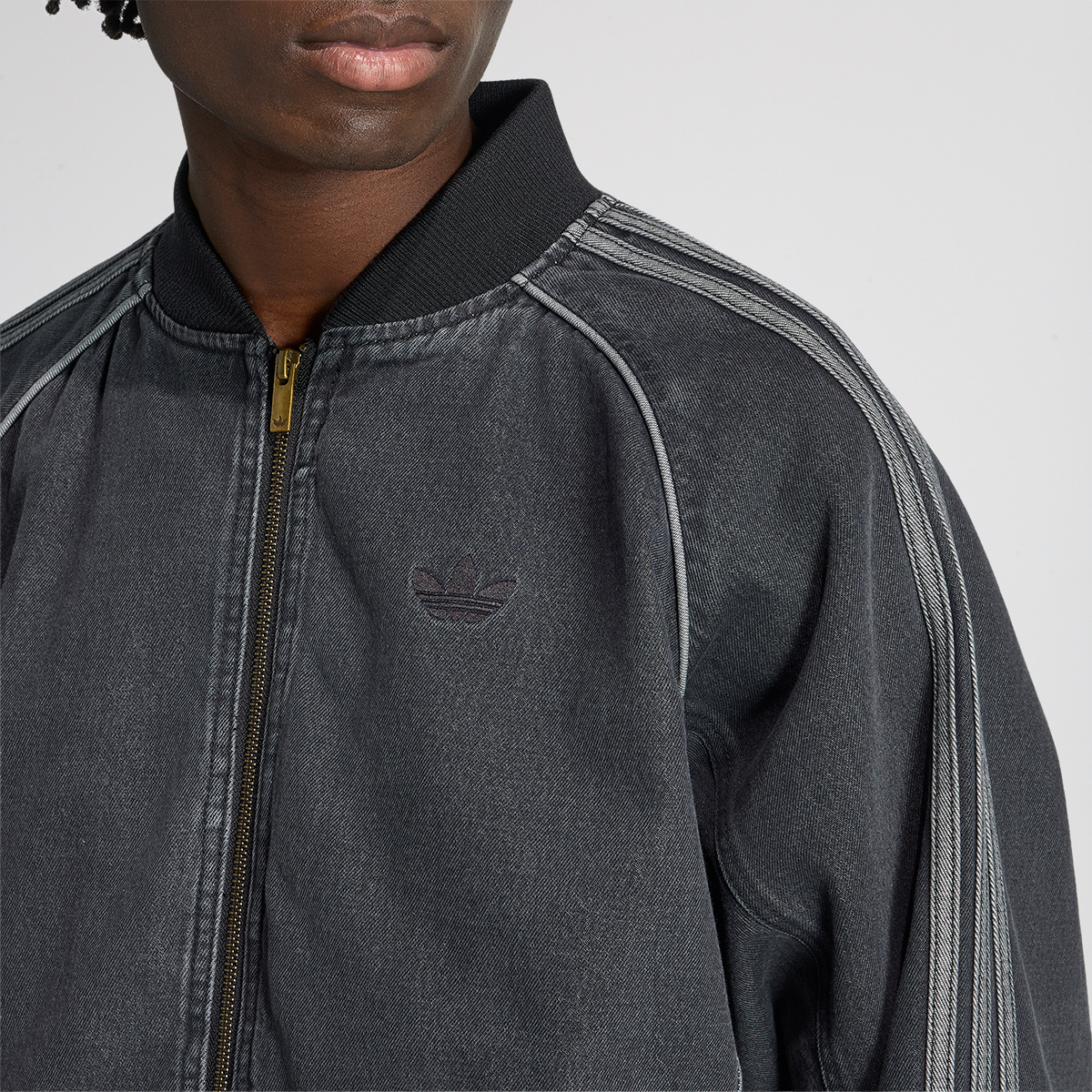 Buzo con Cierre adidas SST Denim Hombre,  image number null