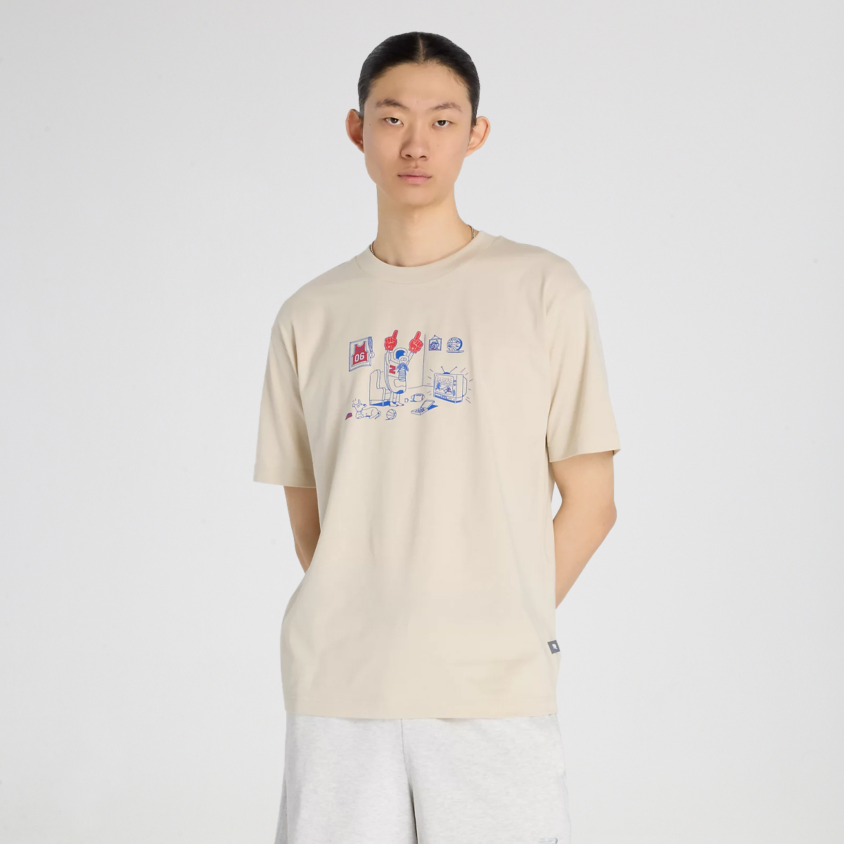 Remera New Balance Newbie Fan Hombre,  image number null