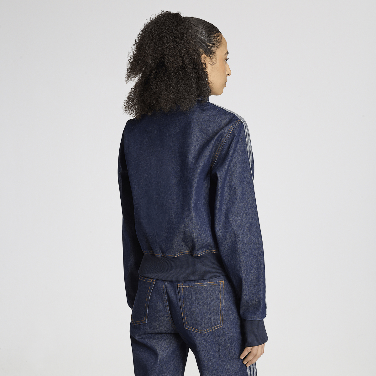Campera adidas Firebird Denim Mujer,  image number null
