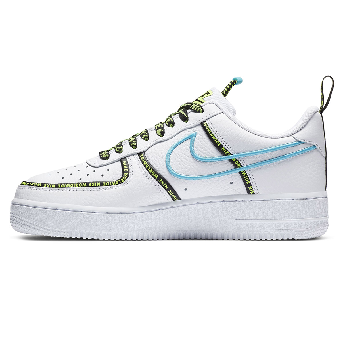 Zapatillas Nike Air Force 1 '07 Worldwide Blue Fury,  image number null