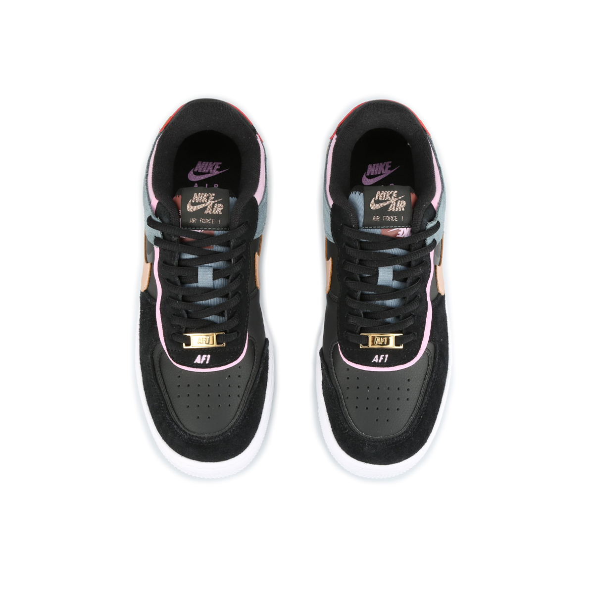 Af1 Shadow Af1 Negro Mujer Zapatillas Nike Air Force Shadow Moov