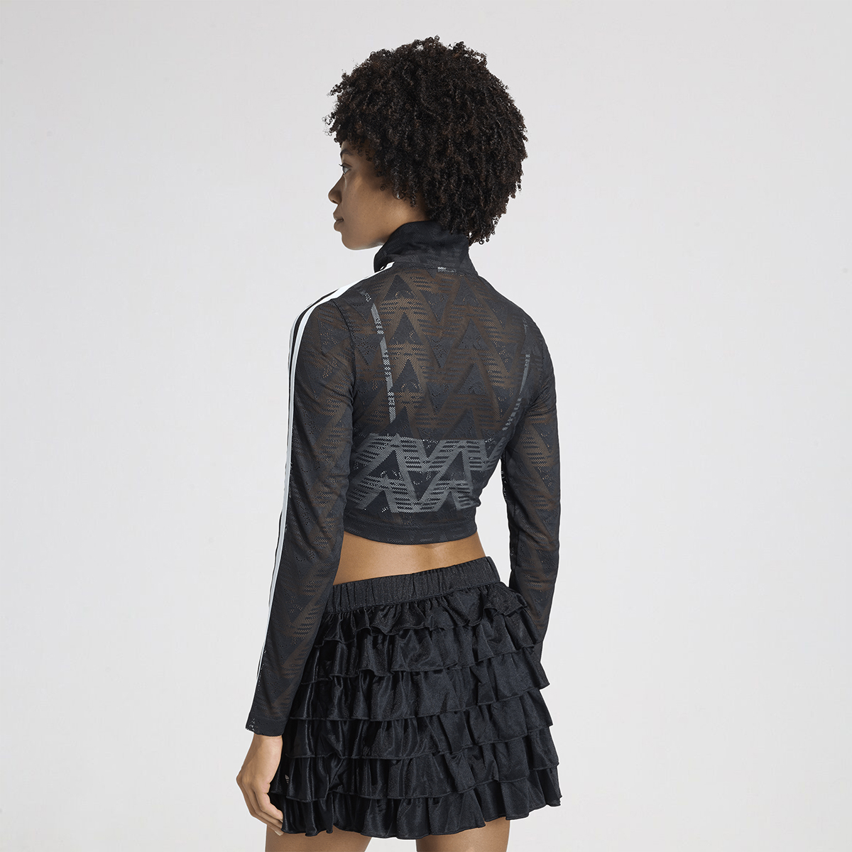 Buzo con Cierre adidas Firebird Classic Mujer con encaje,  image number null