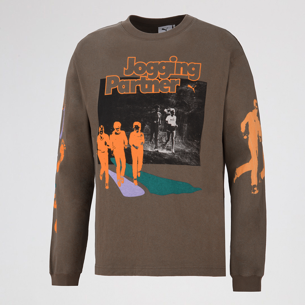 Remera Manga Larga Puma Partner Graphic Hombre,  image number null