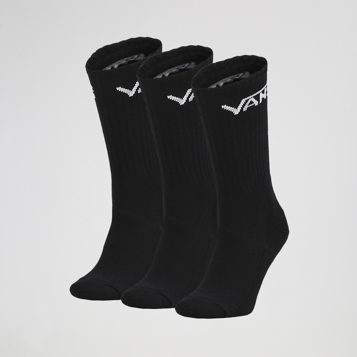 Pack de Medias Vans Classic Crew X3 Negras,  image number null