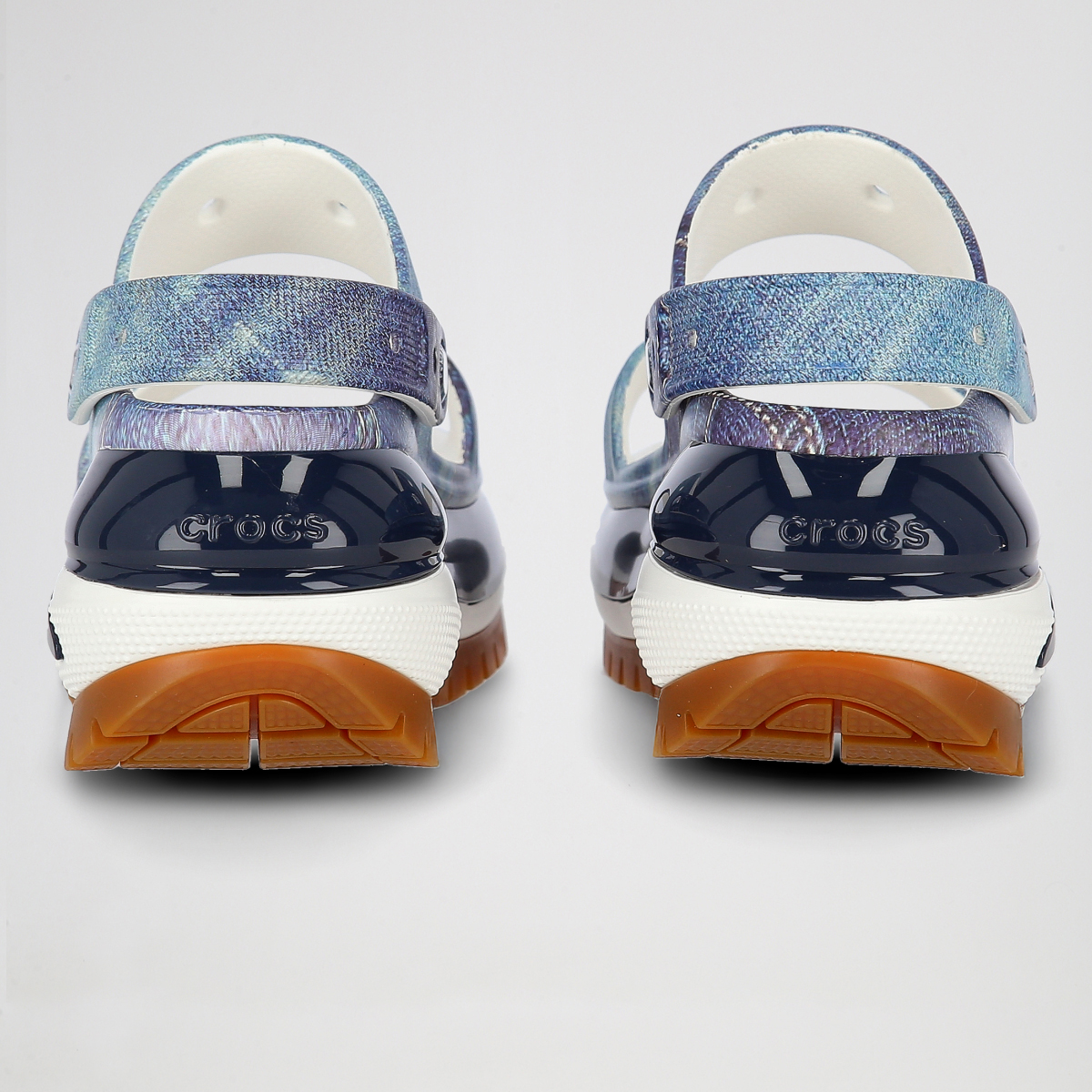 Sandalias Crocs Mega Crush Denim Mujer,  image number null