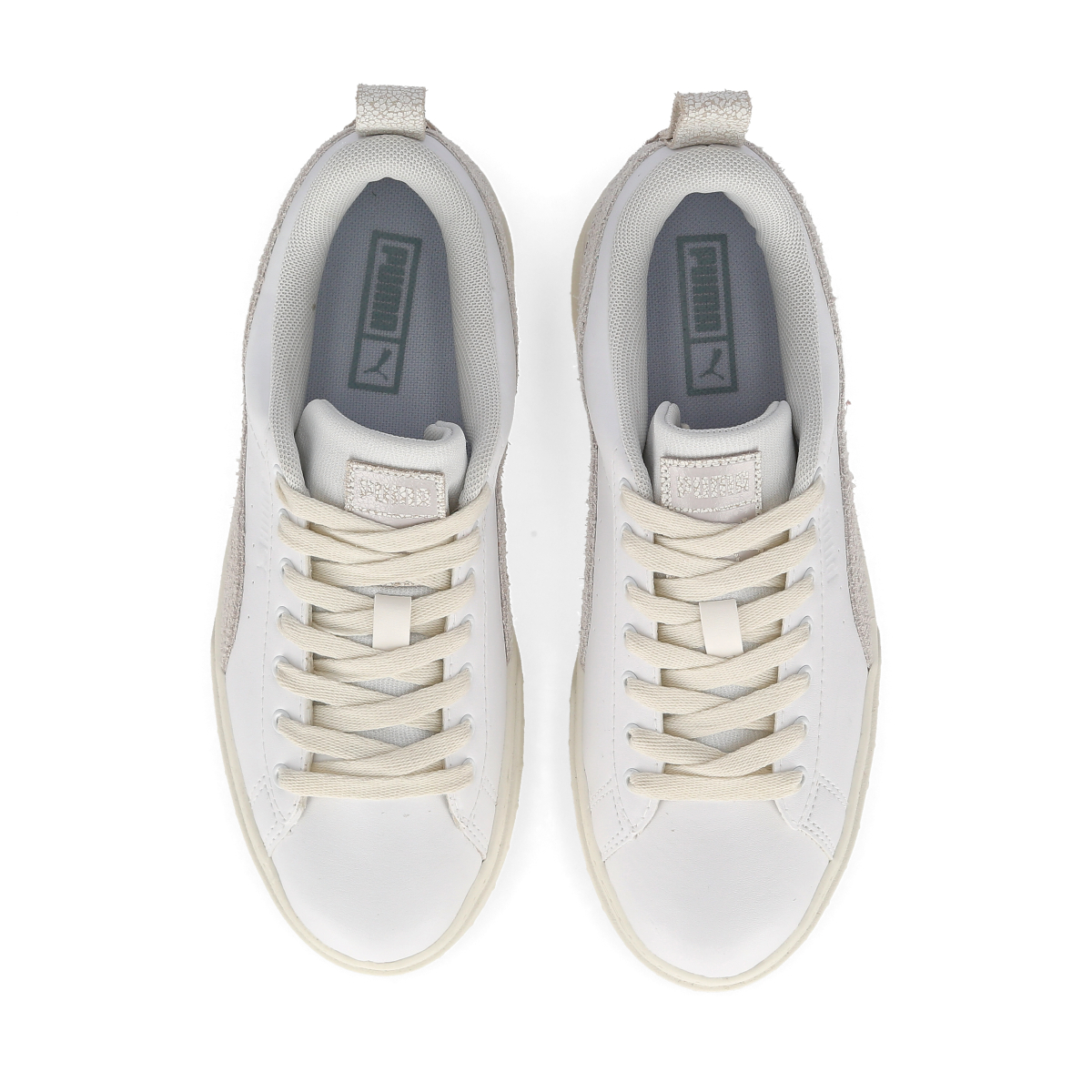 Puma suede mujer plata store