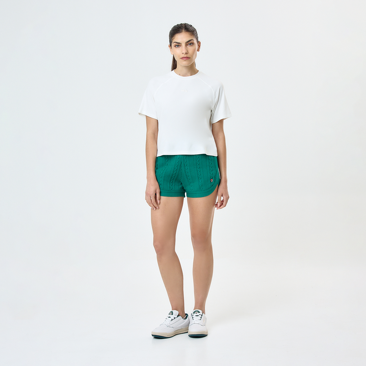 Short Fila Uc Knit Stripe,  image number null