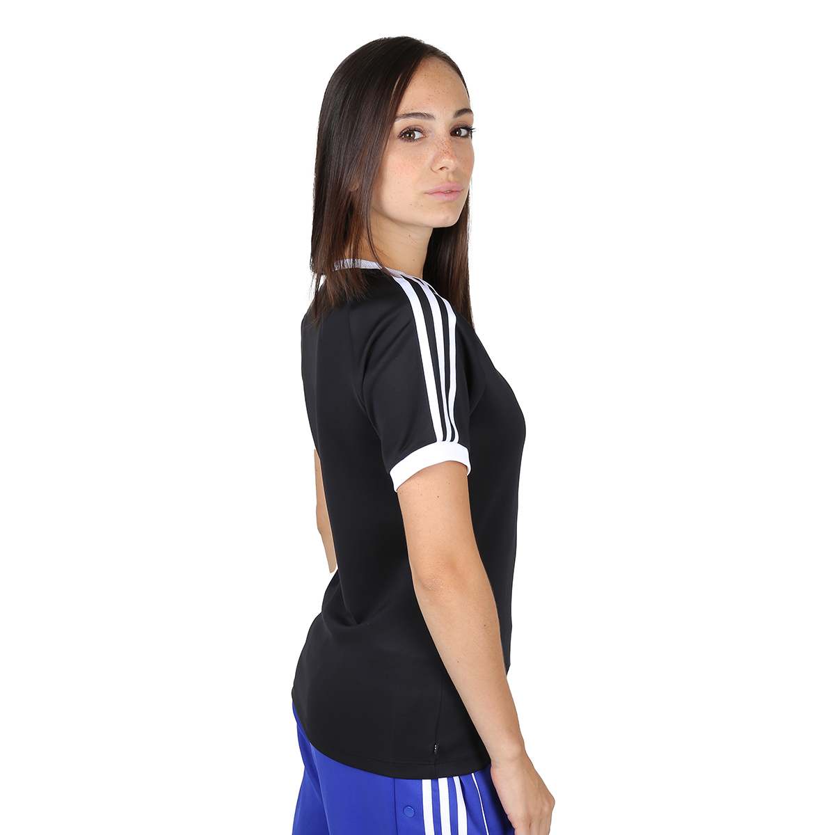 Remera adidas Adicolor Classics Slim 3 Tiras Mujer,  image number null