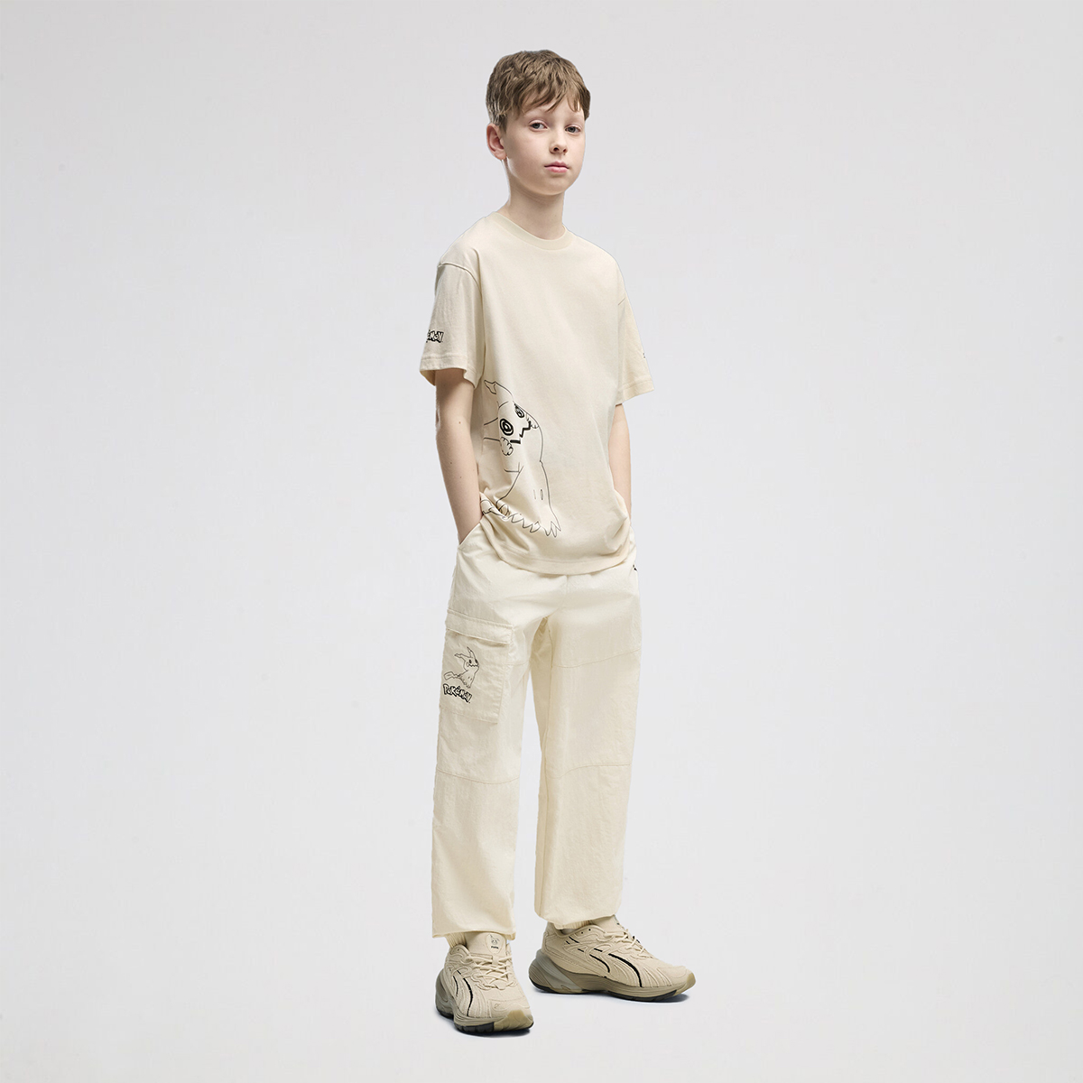 Remera Puma X Pok&eacute;mon Relaxed Graphic Ni&ntilde;o algod&oacute;n,  image number null
