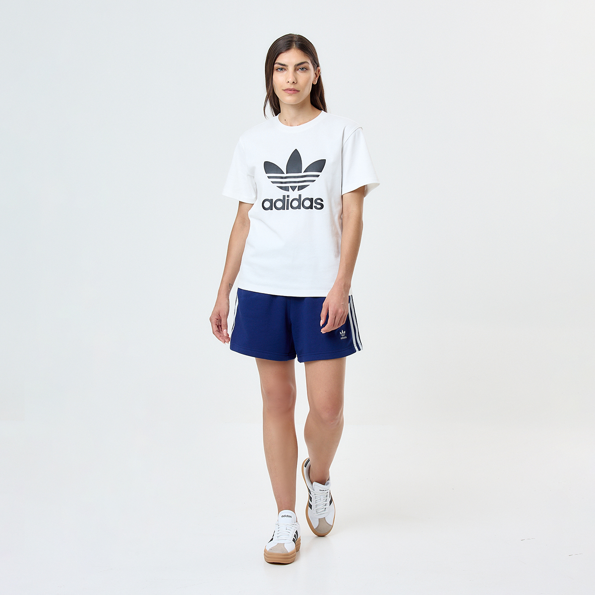 Short adidas French Terry 3 Tiras para Mujer,  image number null