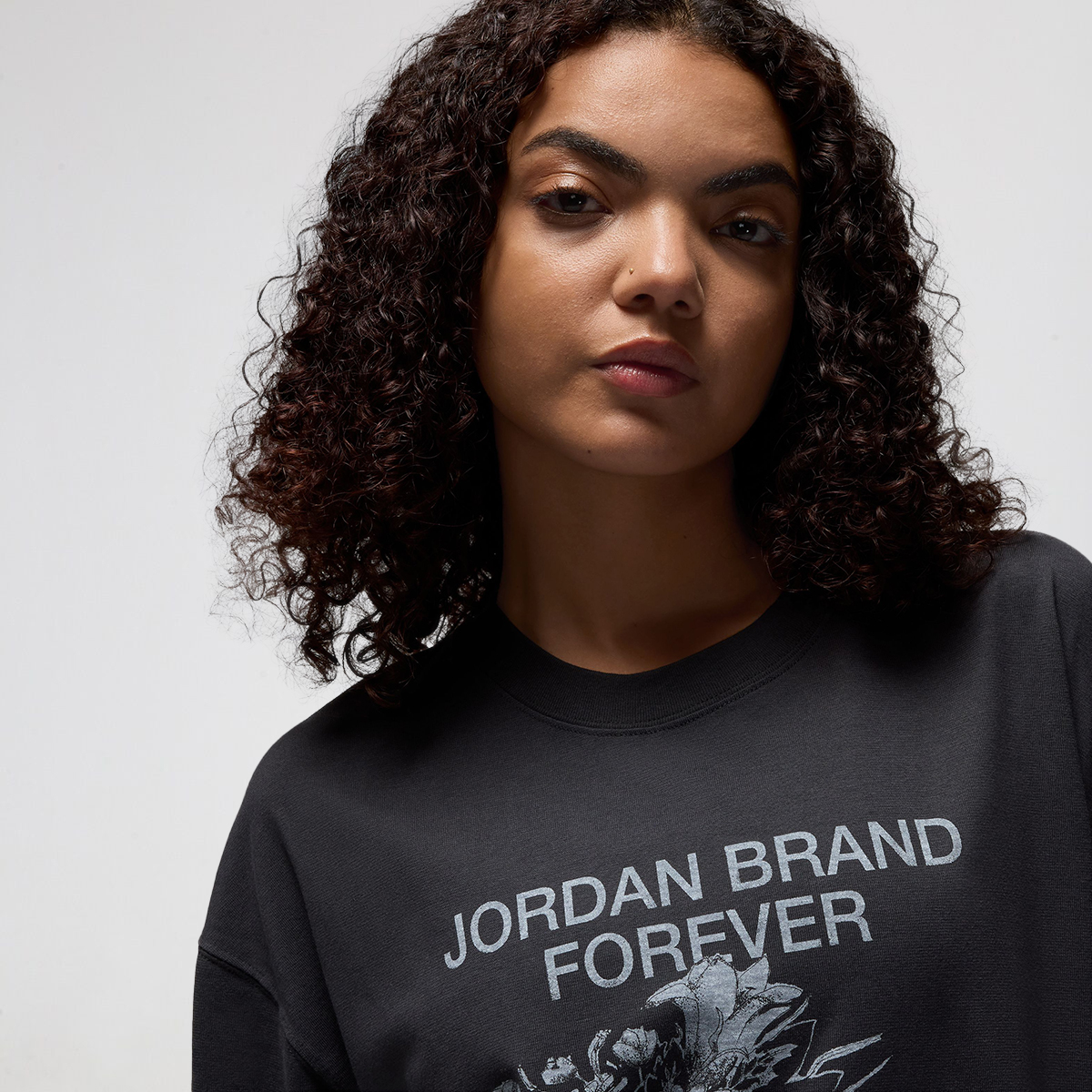 Remera Jordan Oversized Graphic Mujer,  image number null