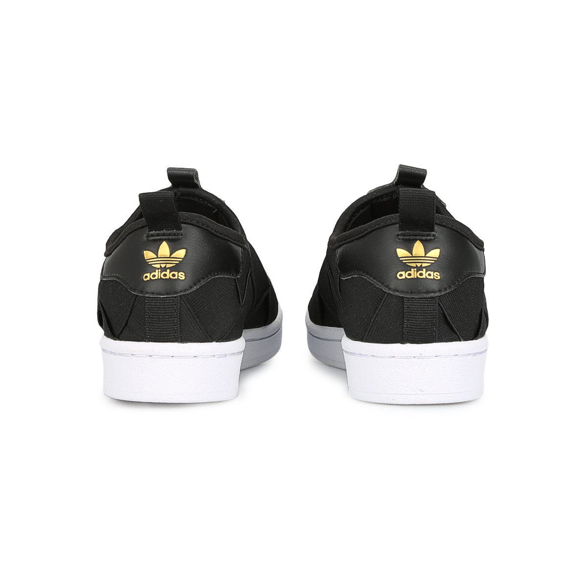 Zapatillas adidas superstar slip on negras outlet