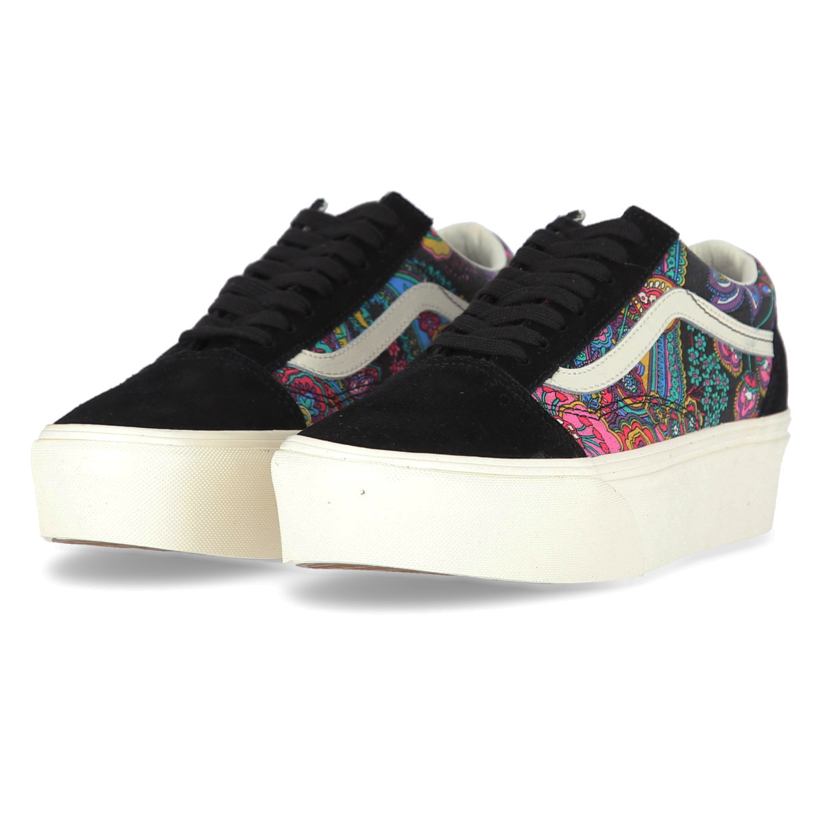 Vans hot sale floreado rosa