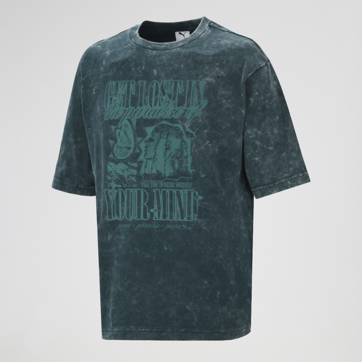 Remera Puma Graphic Paradise Algodón Hombre,  image number null