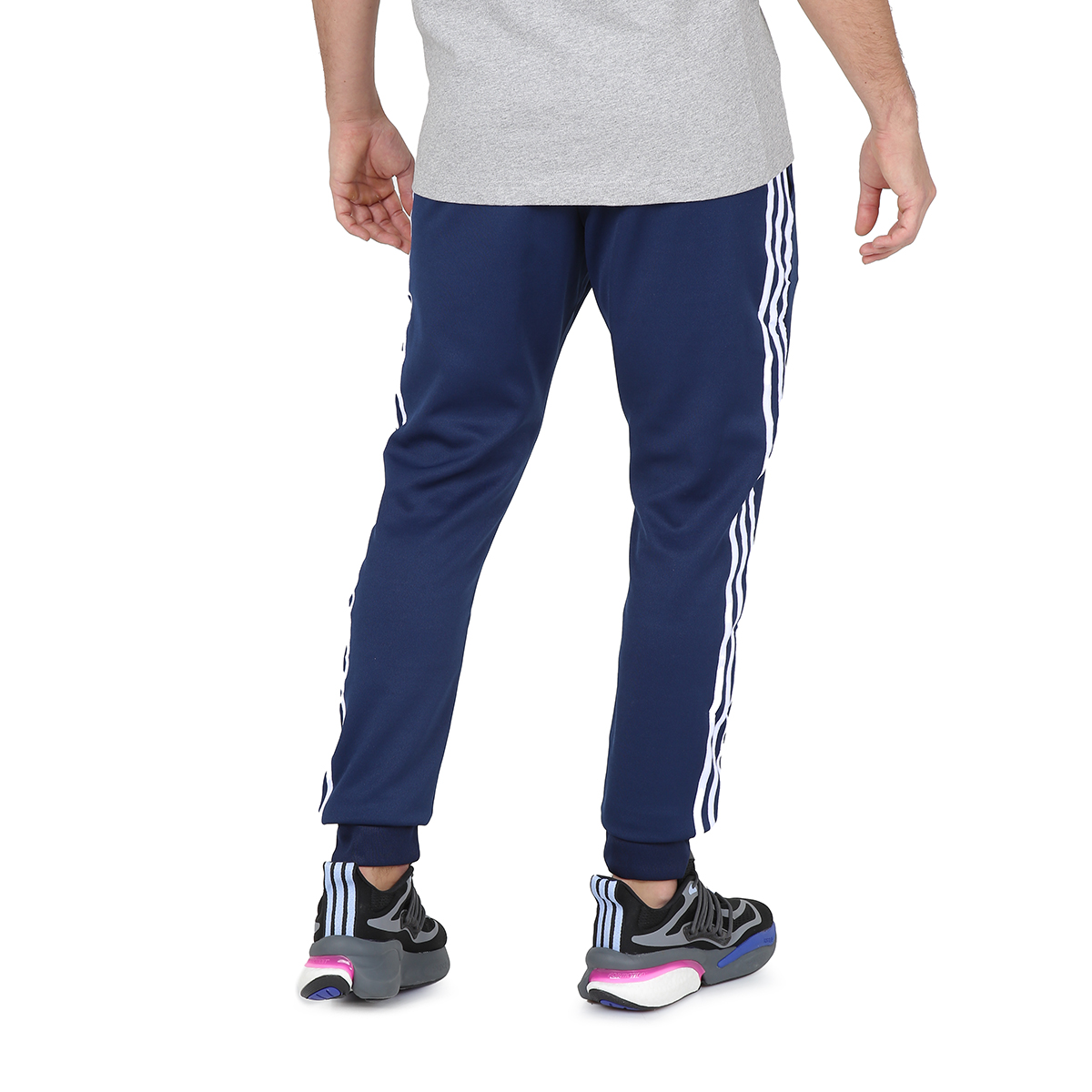 Pantalon adidas azul hombre cheap