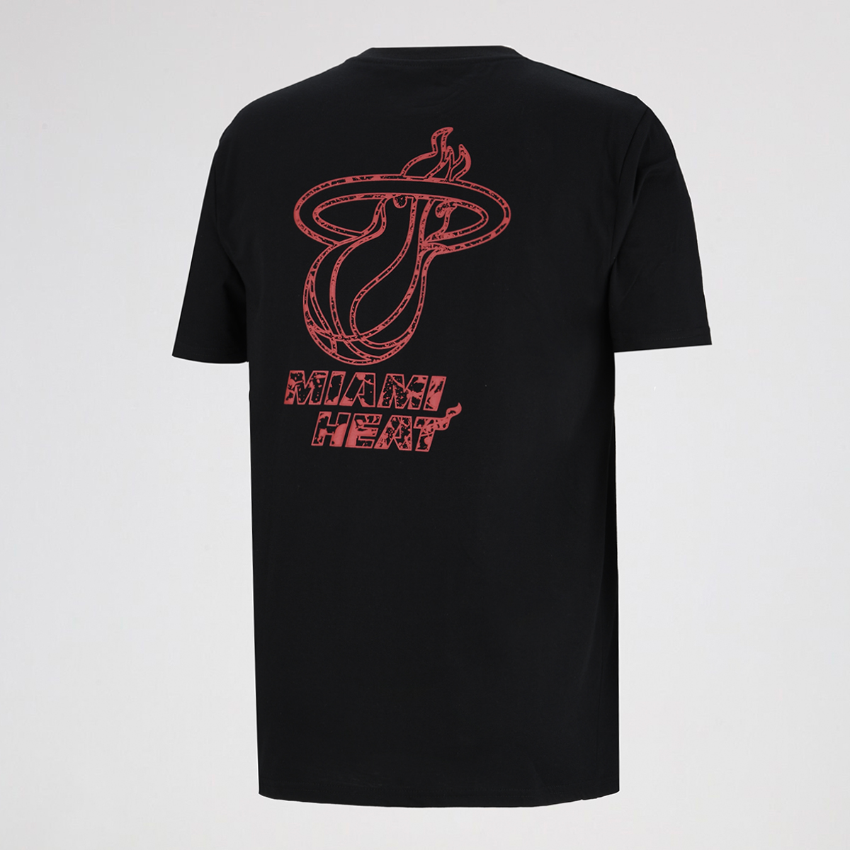 Remera NBA Miami Heat Back Print Relugar Fit Hombre,  image number null