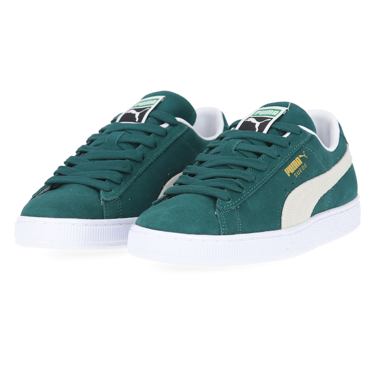 Puma suede verde deals