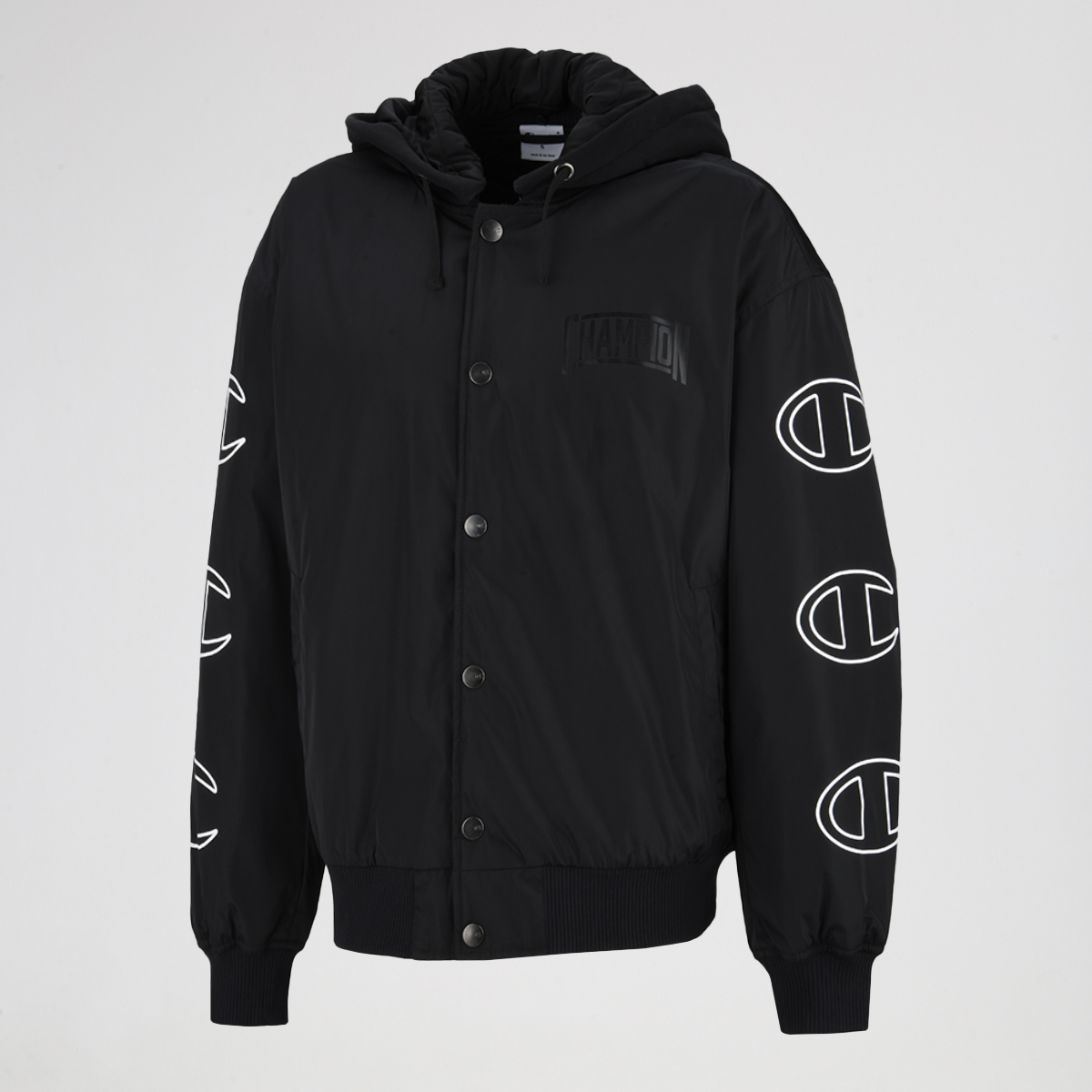 Campera Champion Bomber Hombre con capucha,  image number null
