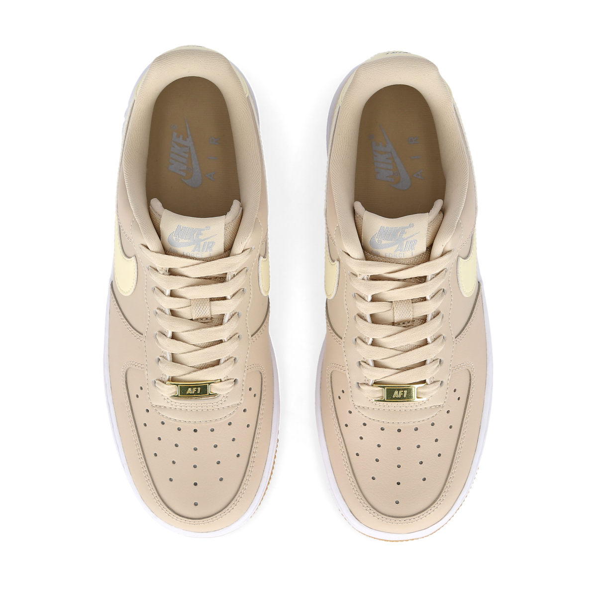 Nike air force mujer beige top