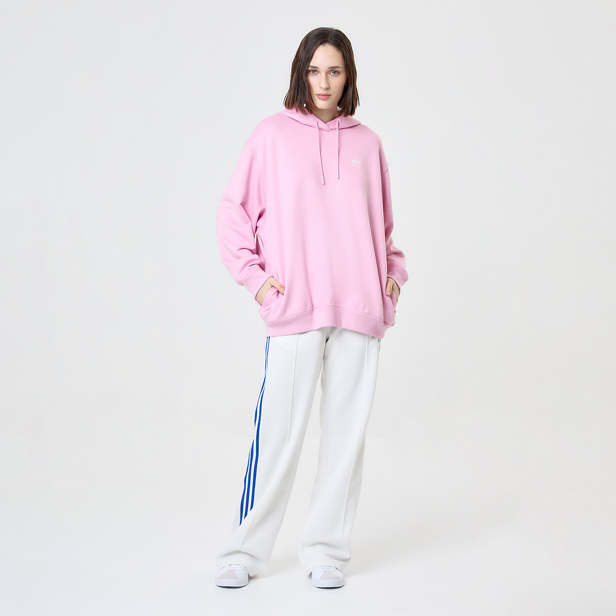 Buzo adidas Trifolio Oversized Mujer,  image number null