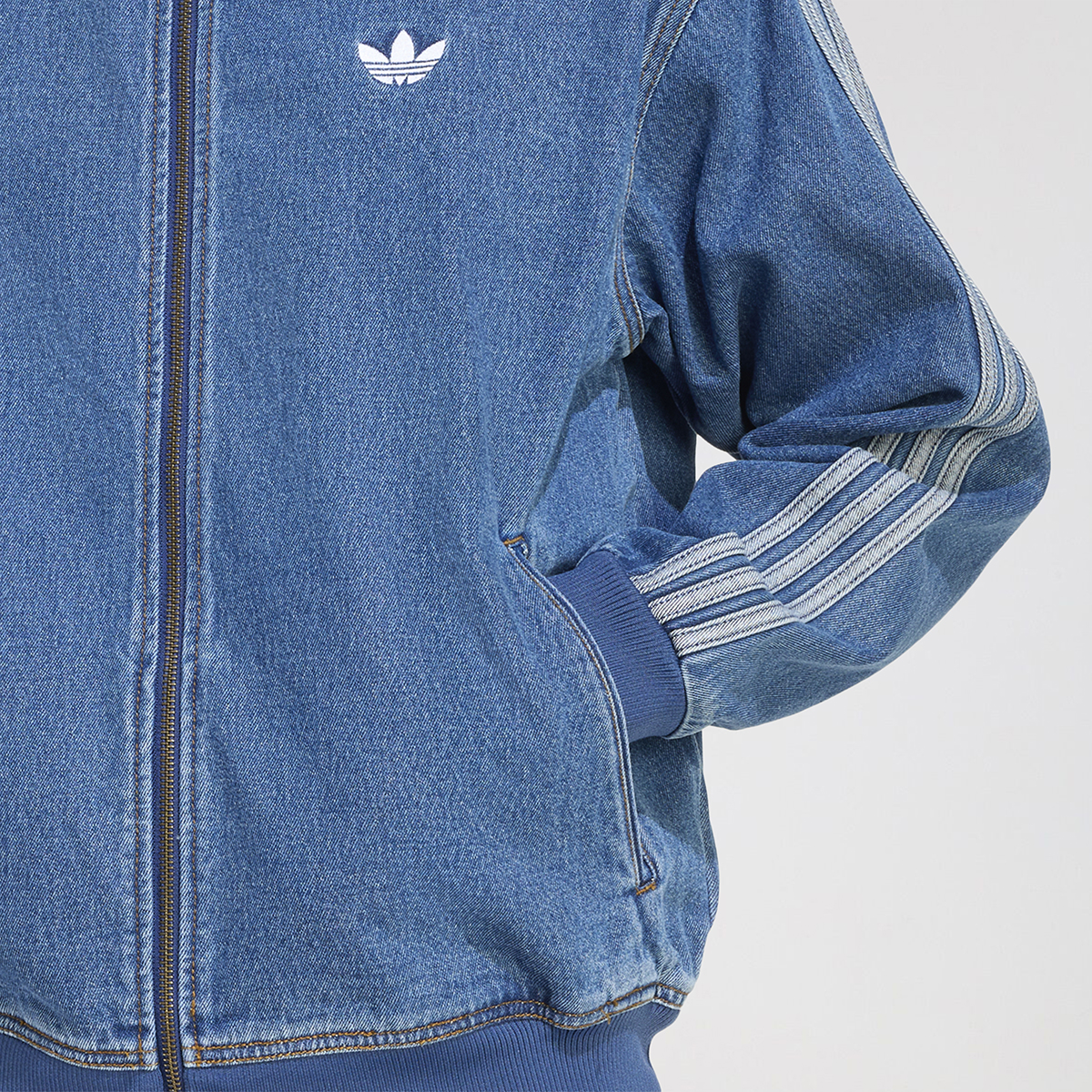 Campera adidas Adicolor Firebird Denim Hombre,  image number null