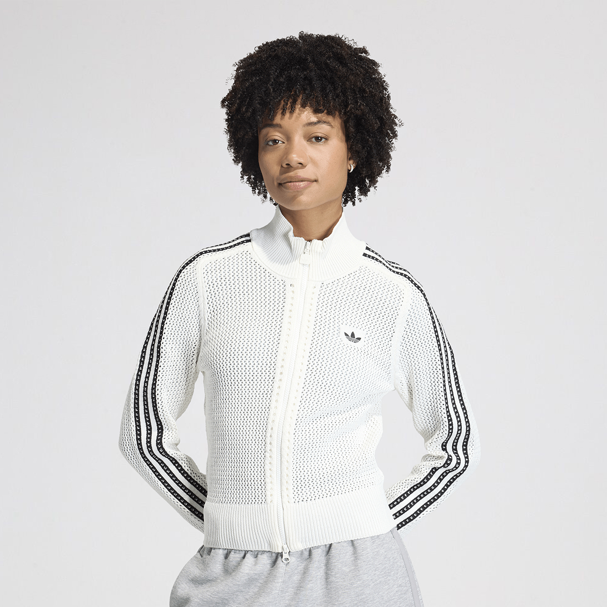 Campera adidas Crochet Firebird Mujer,  image number null