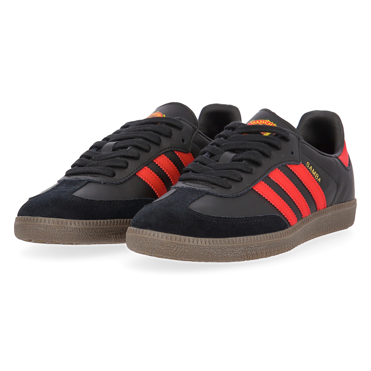 Adidas negras y rojas shop