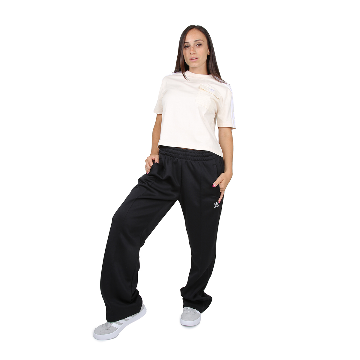 Remera adidas Adicolor Classics Poplin Mujer,  image number null