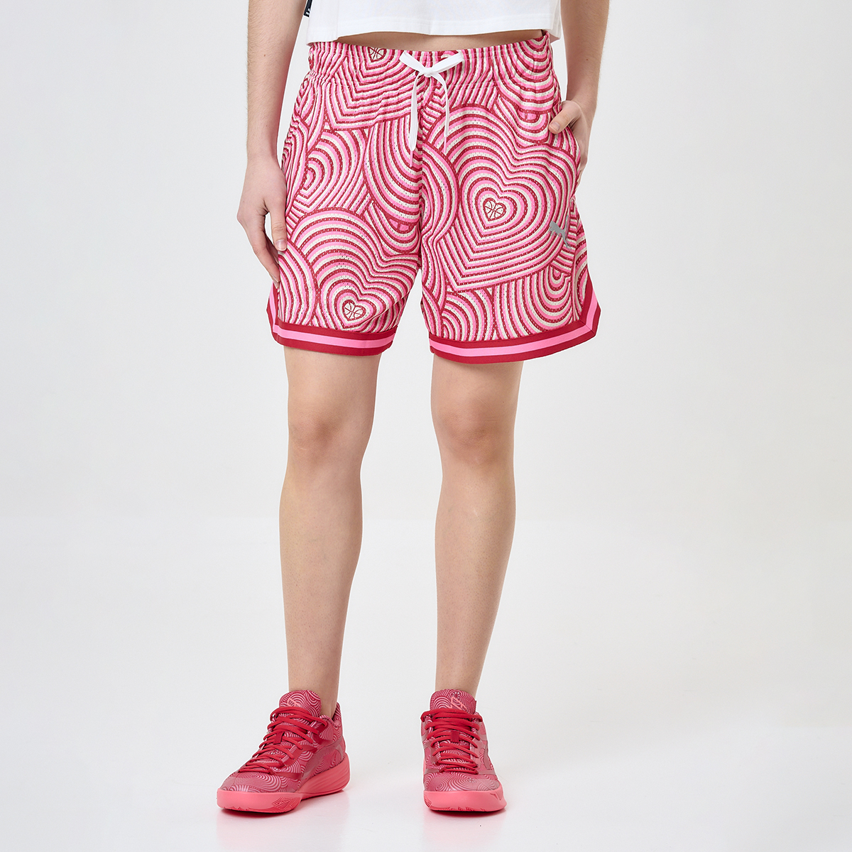 Short Puma Game Love Big Heart Mujer,  image number null