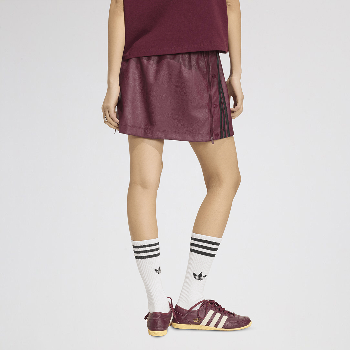 Pollera adidas Pleather Adibreak Mujer,  image number null