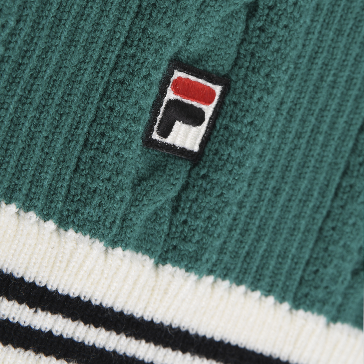 Top Fila Uc Slim Knit Stripe Mujer,  image number null